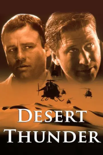 Poster to the movie "Desert Thunder" #1141624