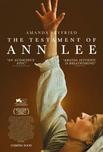 Poster to the movie "The Testament of Ann Lee" #761991