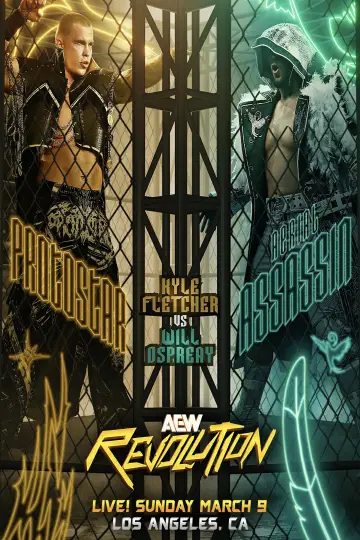 Poster to the movie "AEW Revolution 2025" #1433702
