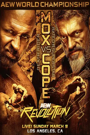 Poster to the movie "AEW Revolution 2025" #1433703