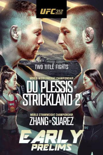Poster to the movie "UFC 312: Du Plessis vs. Strickland 2" #851995