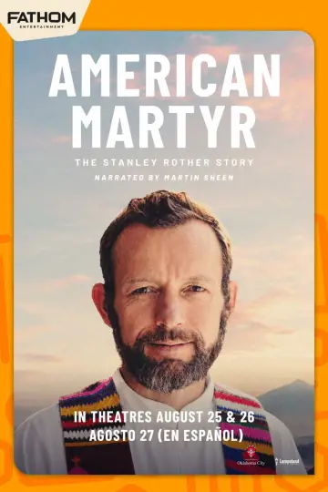 Poster to the movie "American Martyr: The Stanley Rother Story" #976812