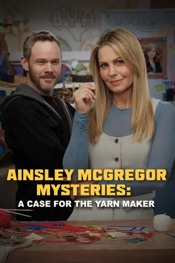 Poster to the movie "The Ainsley McGregor Mysteries: A Case for the Yarn Maker" #880286