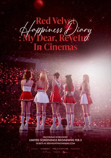 Poster to the movie "Red Velvet [Happiness Diary : My Dear, ReVe1uv] in Cinemas" #1712332