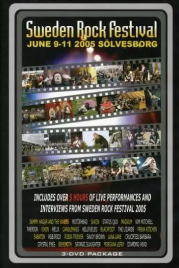 Poster to the movie "Sweden Rock Festival 2005" #941356