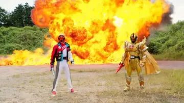 Backdrop to the movie "Bakuage Sentai Boonboomger VS King-Ohger" #1850142