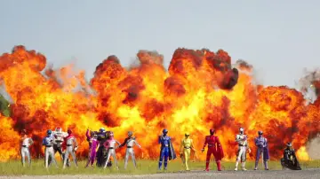 Backdrop to the movie "Bakuage Sentai Boonboomger VS King-Ohger" #1850149