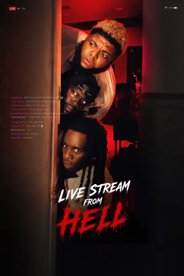 Poster to the movie "Livestream from Hell" #1816781