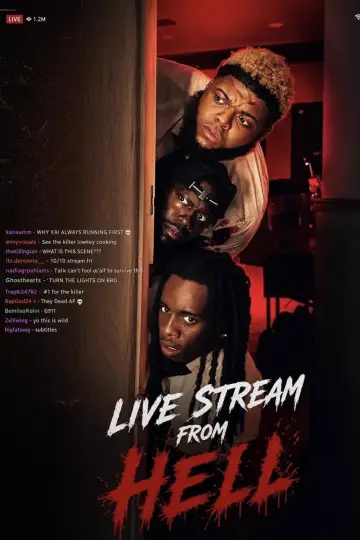 Poster to the movie "Livestream from Hell" #1816782