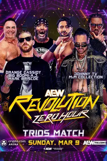Poster to the movie "AEW Revolution 2025: Zero Hour" #1747051