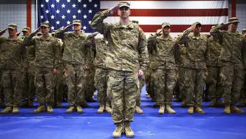 Backdrop to the movie "America at War" #1175389