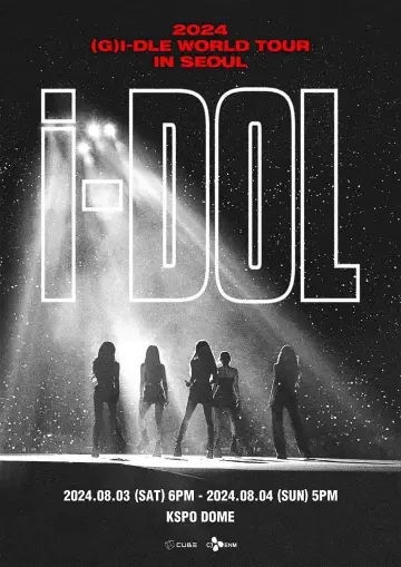 (G)I-DLE - 2024 (G)I-DLE WORLD TOUR [iDOL] IN SEOUL Poster