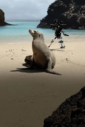 Poster to the movie "Guardians of the Galapagos" #720083