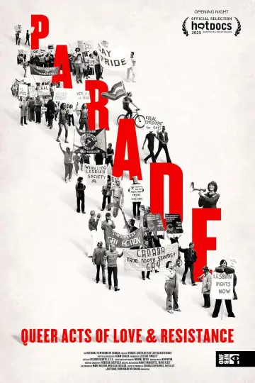 Poster to the movie "Parade: Queer Acts of Love & Resistance" #1527411