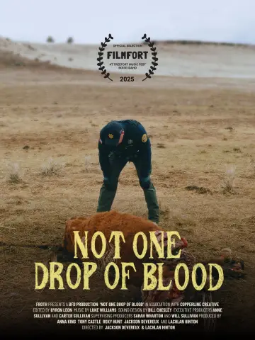 Poster to the movie "Not One Drop of Blood" #1625464