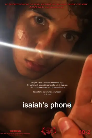Isaiah's phone Poster