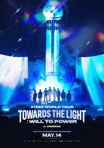 Poster to the movie "ATEEZ WORLD TOUR [TOWARDS THE LIGHT : WILL TO POWER] IN CINEMAS" #981790
