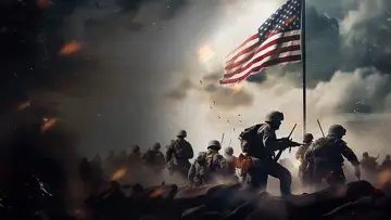 Backdrop to the movie "War in the USA" #1171811