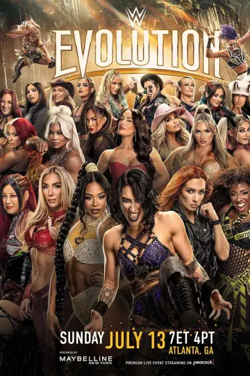 Poster to the movie "WWE Evolution 2025" #675977