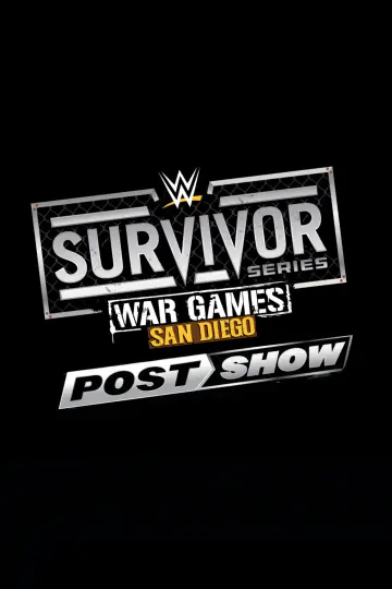 Poster to the movie "WWE Survivor Series: WarGames 2025 Post-Show" #979304