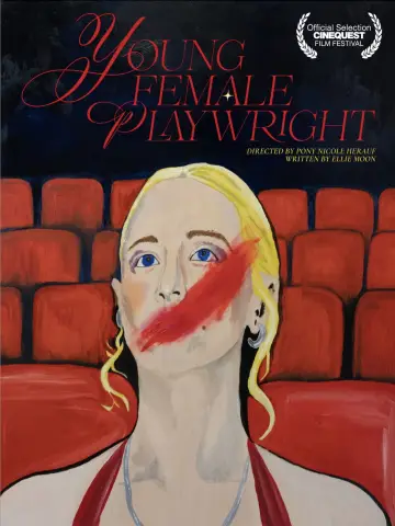 Young Female Playwright Poster