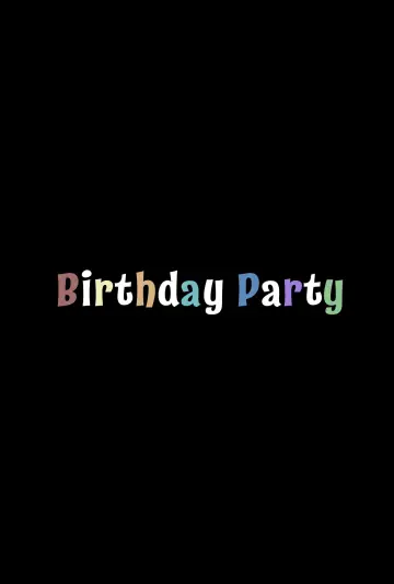 Birthday Party Poster