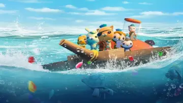 Backdrop to the movie "Octonauts: The Crisis of the Tsunami" #718231
