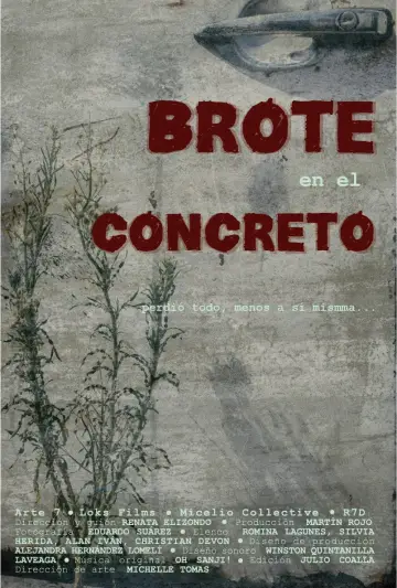 Poster to the movie "Brote en el concreto" #1183191