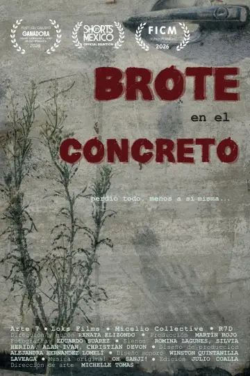 Poster to the movie "Brote en el concreto" #1583220