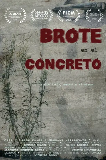 Poster to the movie "Brote en el concreto" #1631762