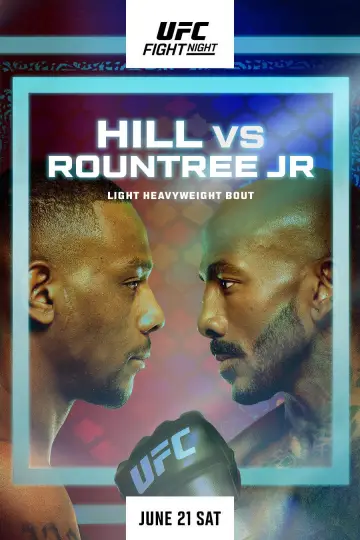 UFC on ABC 8: Hill vs. Rountree Jr. Poster