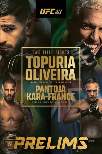 Poster to the movie "UFC 317: Topuria vs. Oliveira" #1184952