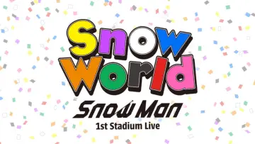 Backdrop to the movie "Snow Man 1st Stadium Live Snow World" #1631004
