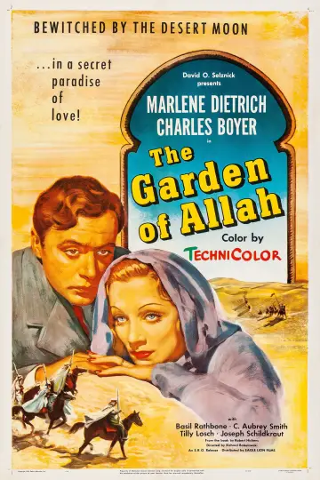Poster to the movie "The Garden of Allah" #1842553