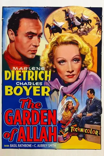 Poster to the movie "The Garden of Allah" #1842555