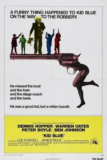 Poster to the movie "Kid Blue" #739025
