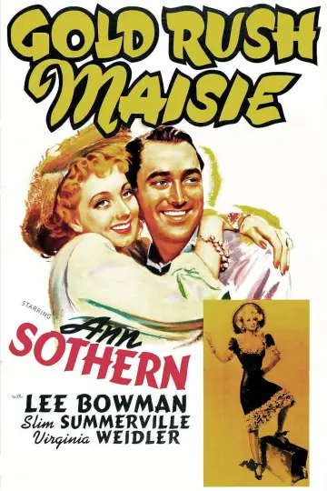 Poster to the movie "Gold Rush Maisie" #1106878