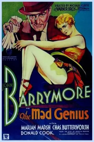 Poster to the movie "The Mad Genius" #1105680