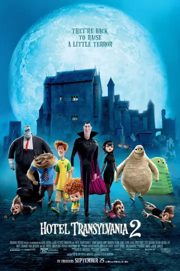 Poster to the movie "Hotel Transylvania 2" #688415