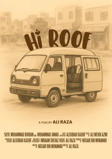 Hi Roof Poster