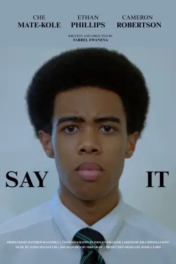 Say It Poster