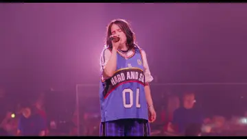 Backdrop to the movie "Billie Eilish - Hit Me Hard and Soft: The Tour (Live in 3D)" #968974