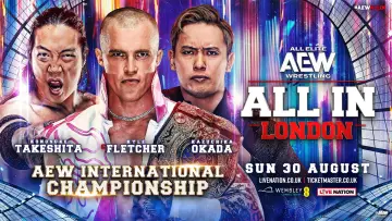 Backdrop to the movie "AEW All In 2026: London" #1506794