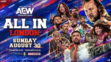 Backdrop to the movie "AEW All In 2026: London" #1567266