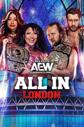 Poster to the movie "AEW All In: London" #1585486