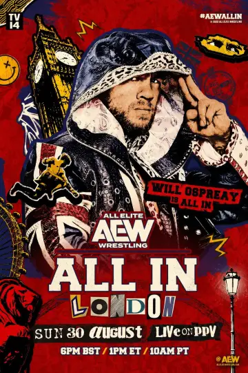AEW All In 2026: London Poster