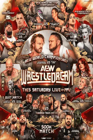 Poster to the movie "AEW WrestleDream 2025" #868184