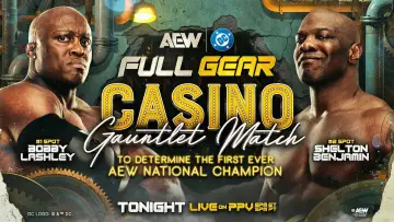 Backdrop to the movie "AEW Full Gear 2025" #1191685