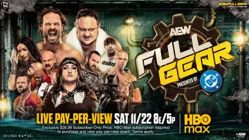 Backdrop to the movie "AEW Full Gear 2025" #1191686