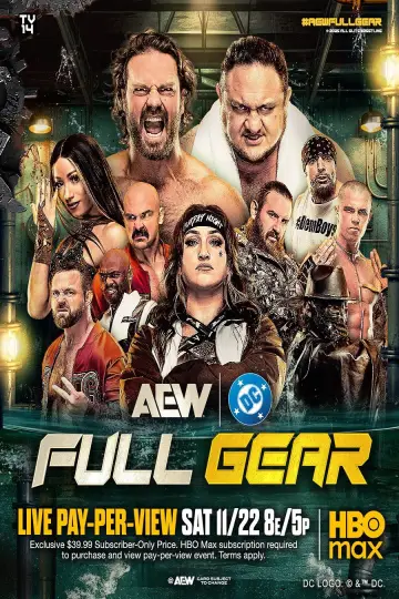Poster to the movie "AEW Full Gear 2025" #1191698